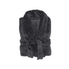 Bambury's Microplush Bath Robe in Charcoal Grey