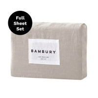 French Flax Linen Sheet Set