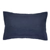 Herringbone Embossed Coverlet Set - Navy