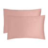 Bamboo Satin Pillowcases - Rose Pink