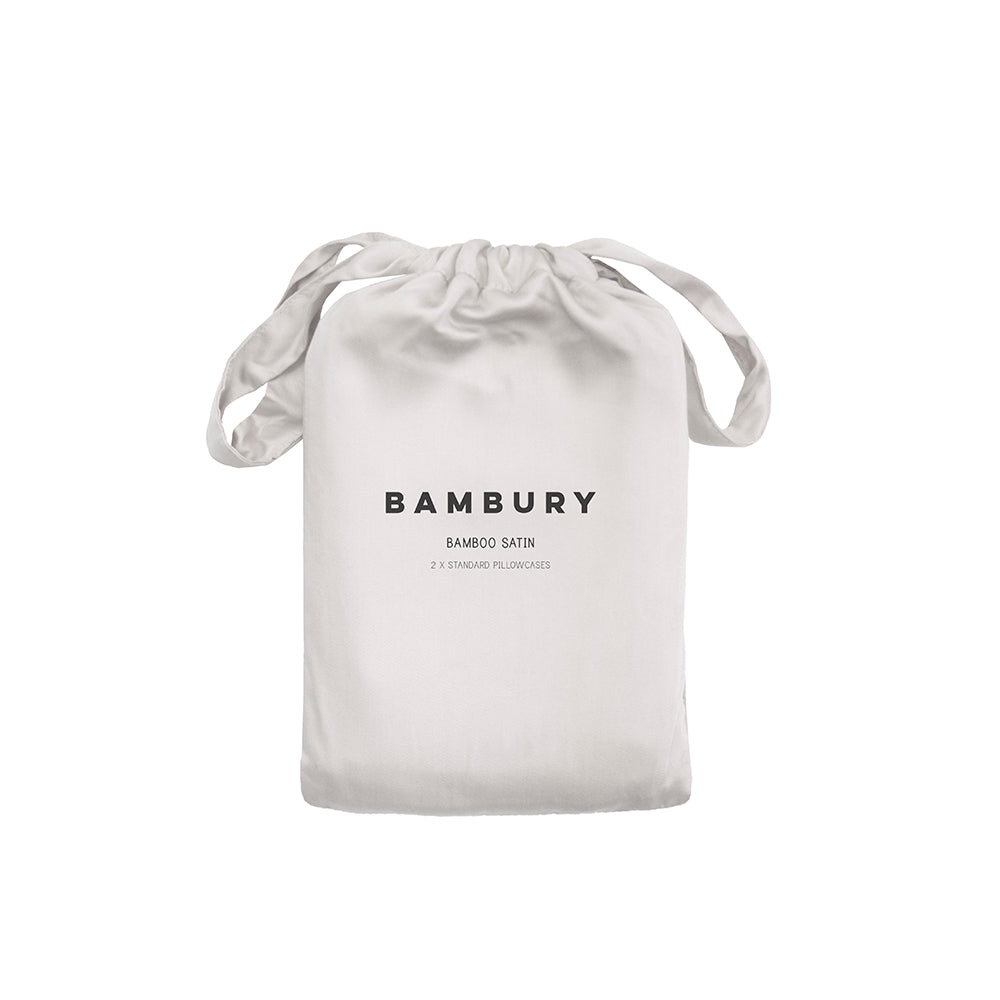 Bamboo satin pillowcase shop