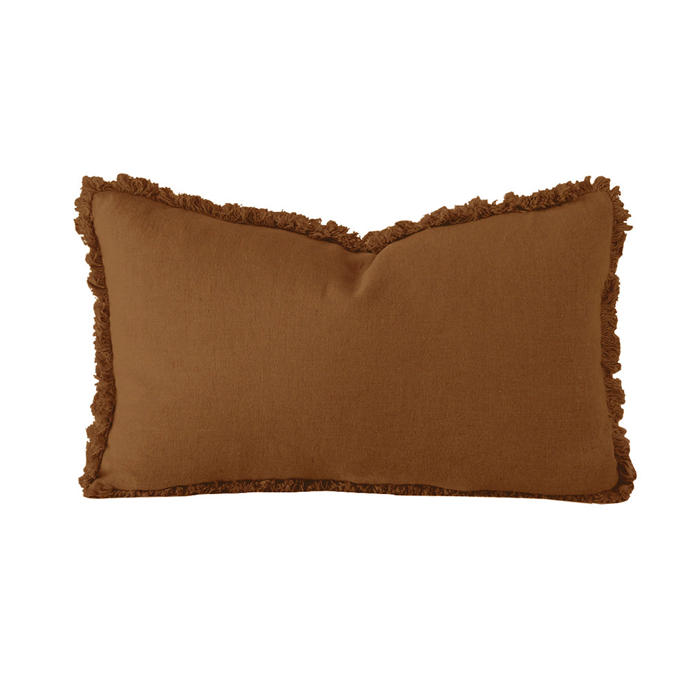 Linen Cushion - Rectangle - Hazel