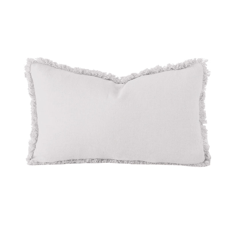 Linen Rectangle Cushion - Silver