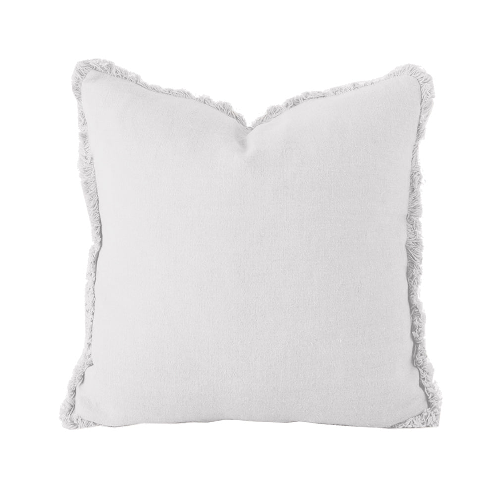Linen Square Cushion - Silver