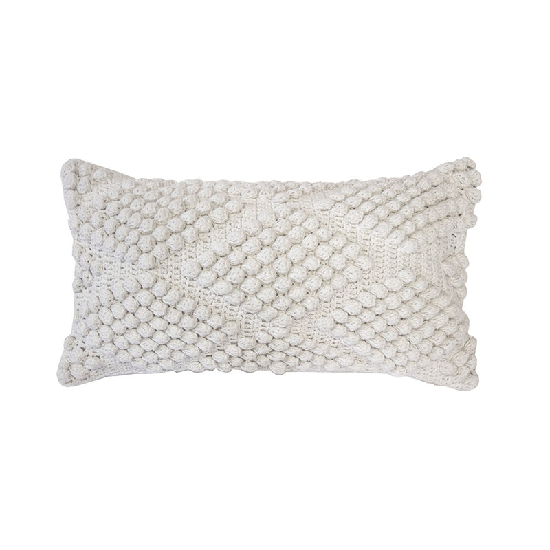 Bridget Rectangle Cushion - Ivory