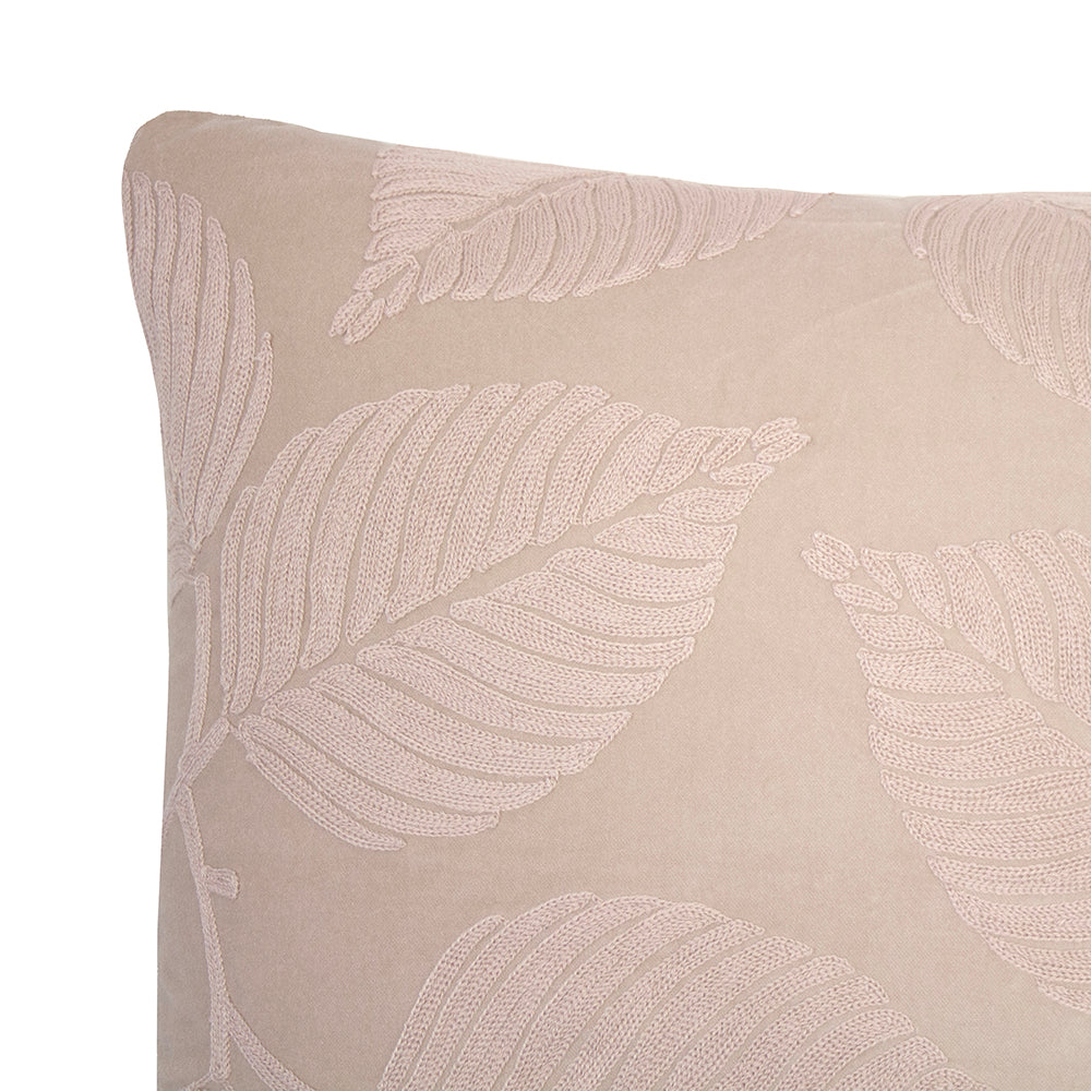 Elin Square Cushion - Rosewater