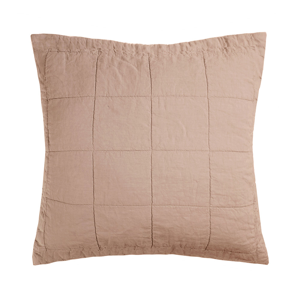 Quilted sales european pillowcase