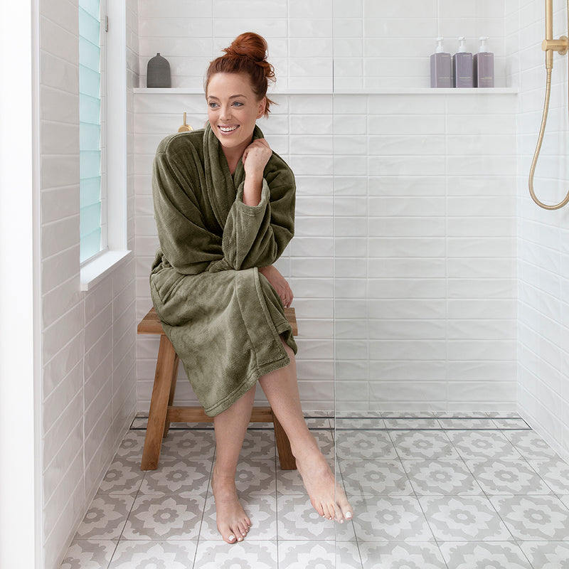 Microplush Bath Robe